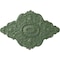 Ekena Millwork Ashford Ceiling Medallion, Hand-Painted Athenian Green, 42 3/4"W x 28 7/8"H x 1"P CM42X28ASAGF - alternate 1